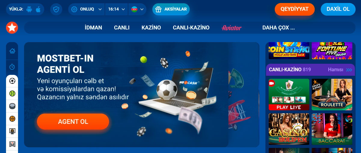 Stop Wasting Time And Start Mostbet bookmaker and online casino in Azerbaijan